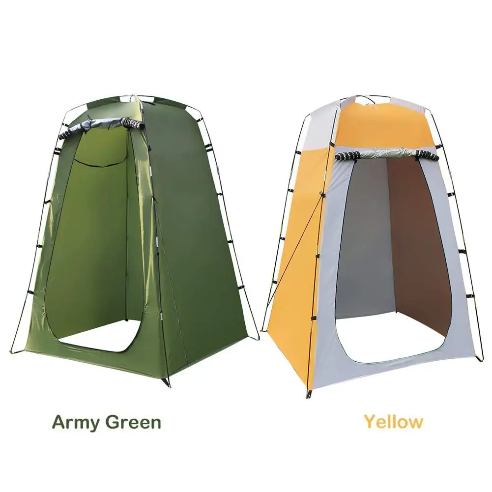 

Portable Privacy Shower Tent Removable UV-Blocking Dressing Changing Room for Outdoors Beach Camping Travelling Accessories