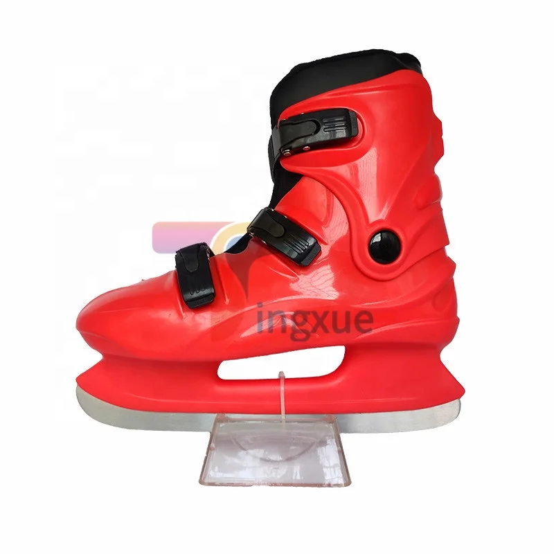 
Popular Wholesale fixed size rental ice skate shoes for ice rink ice hockey skates for children, teenagers and adults 