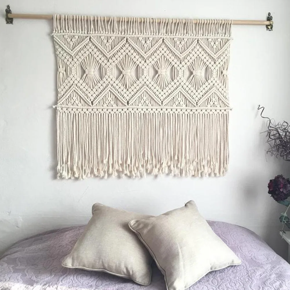 

High Quality Handmade Woven Tapestry Bohemia Macrame Home Decoration Wall Hanging