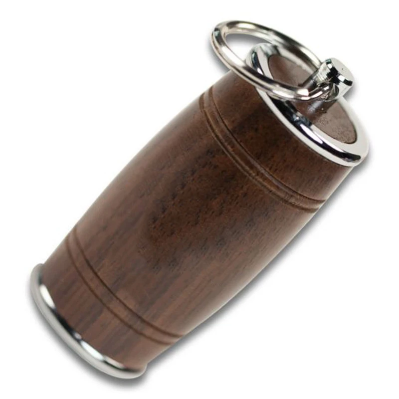 

Wooden Promotional Gifts Logo Cylinder Wooden USB Flash Drive Pen drive 2GB 4GB