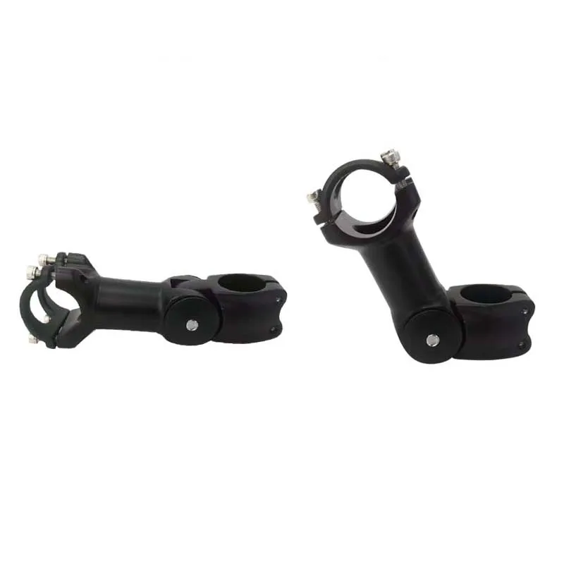 

31.8*110mm alloy bicycle folding handle stem MTB road cycling bike handlebar fork stem riser stem parts, Black