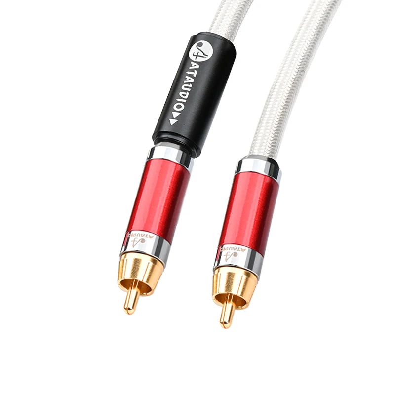 

ATAUDIO HIFI coaxial digital audio coaxial cable HiFi4-layer shielded RCA subwoofer audio cable