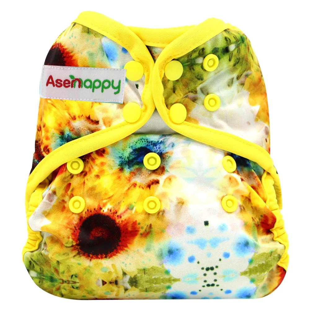

Asenappy Bulk Washable Diaper Adjustable Pocket Cloth Diapers Cover