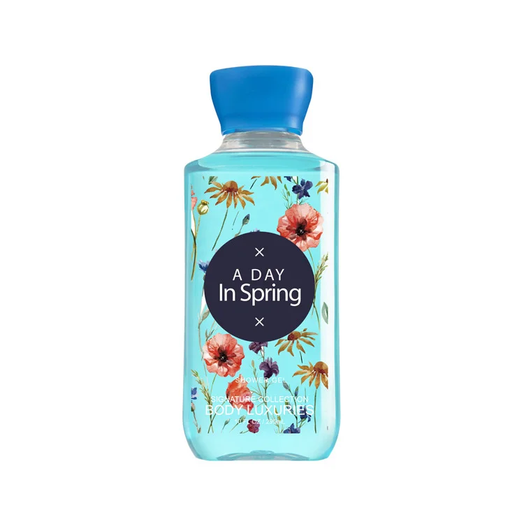 
Brightening perfumed essential flowers&fruits sensitive skin care hotel shower gel 