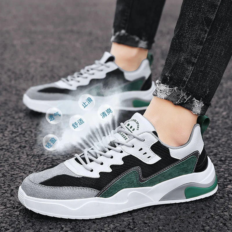 

Top Quality Knit Mesh Mens Sneaker Shoes Luxury Shoes Low Top Mesh Sepatu Sneakers Terbaru 2021 Breath Usa Sneaker Wholesale