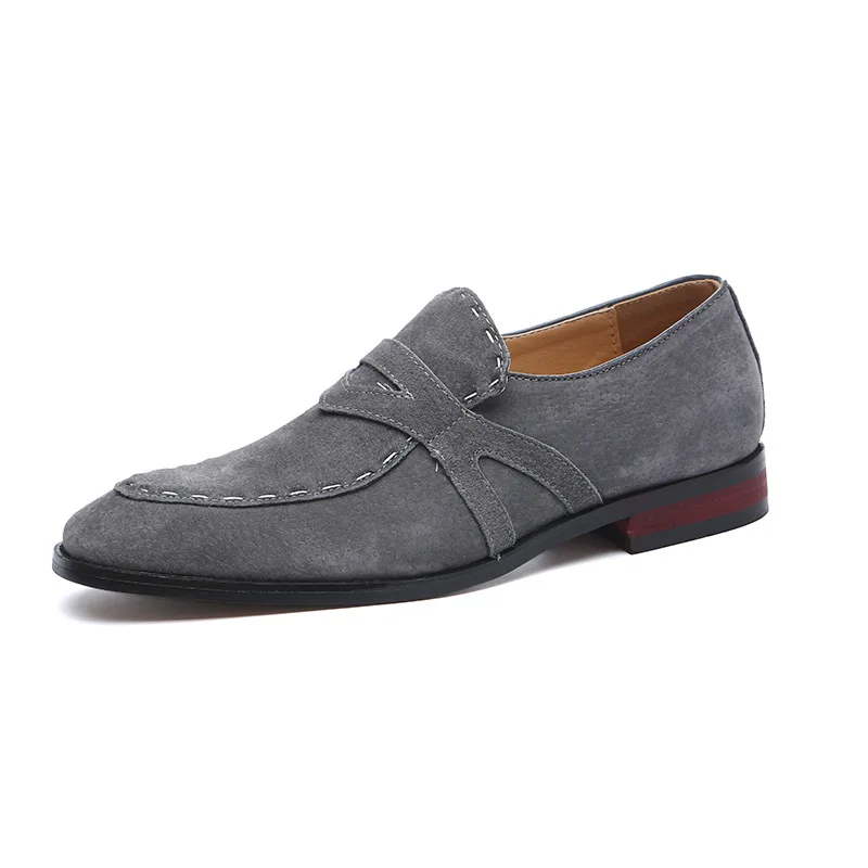 

sh11045a Low cut slip on shoes men England style business office shoes men