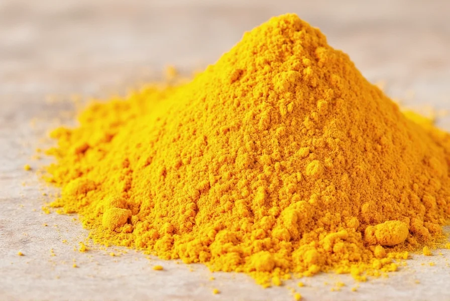 Spice rack with a jar of mango powder amchoor