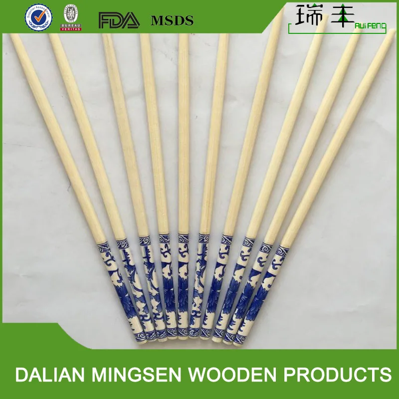 
China pine wood 240mm disposable chopsticks in bulk 