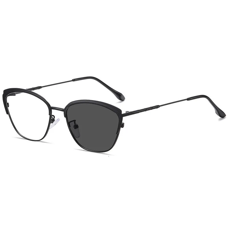 

Photochromic Sunglasses Women Cat Eye Glasses Male Change Color Anti Blue Light Glasses