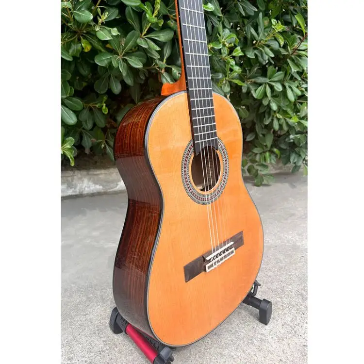 Aiersi Spanish Skill  3/4 Size  Nylon String Instrument   Classical Guitar for Small Hand  with Rosewood Material