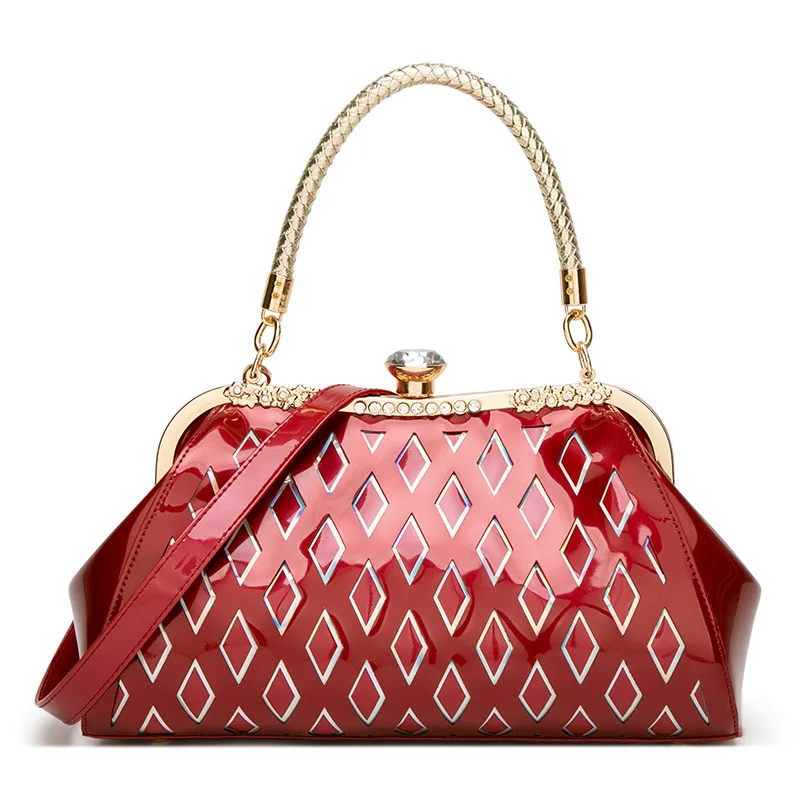 

Red Women Evening Clutch Bag Wedding Purse Bridal Prom Handbag Party Bag women