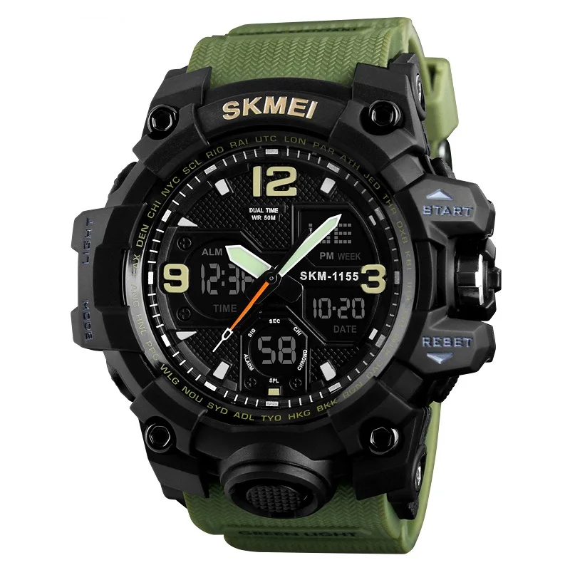

Skmei Watch 1155 Men Business Elegant Fashion Golden Watches Skmei Brand 30M Waterproof Analog Mens Wristwatch, 6 colors