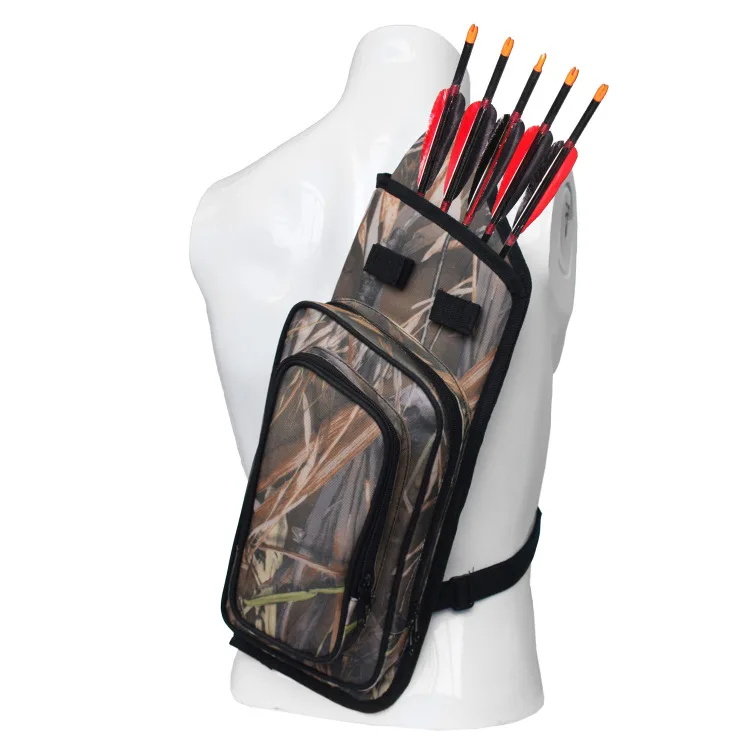 

Outdoor Hunting Black Camo Color Archery Camouflage Arrow Bag Bow and Arrows Bag Shoulder Arrow Quiver