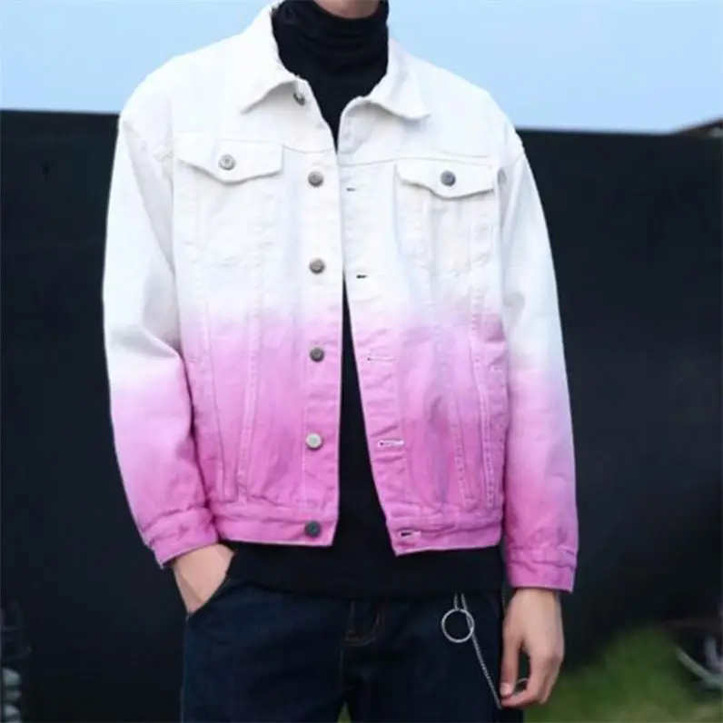 

Factory high quality denim custom jackets jean jacket men, Blue