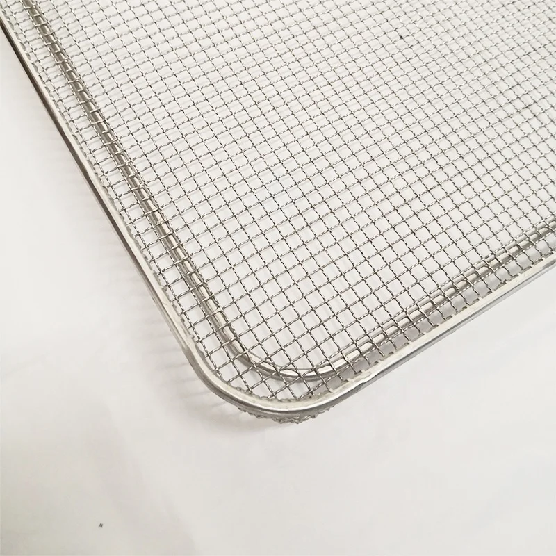 wire mesh tray basket
