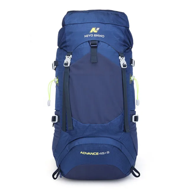 

Large capacity multifunctional 50 liter men and women travel backpacks for cycling hiking trekking camping Bag, Tactical duffle black khaki bag