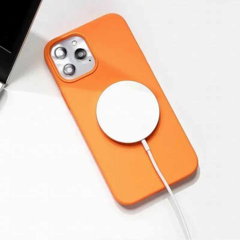 

Factory wholesale 1.5mm smartphone back cover silicone magnetic mobile phone cover suitable for iPhone 12 Pro max