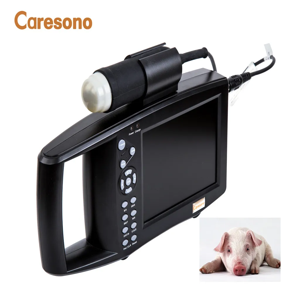 
China Caresono HD 9200A hand-carried veterinary equipment for sale with probe for cows 