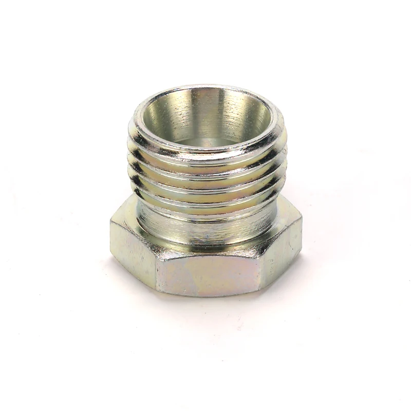 Ottone Tubo Raccordo Raccordo 1/2 Maschio A 1/8 Femmina Filettatura Tubo Adattatore Ugello Per Liquido Gas Gas - 7