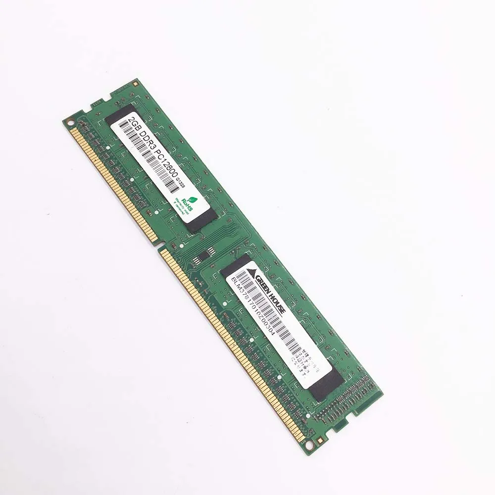 

Memory SDRAM DDR3 2GB 13333MHz 2GX16 G130073430B Desktop RAM Fits For GreenHouse 12800R-2G