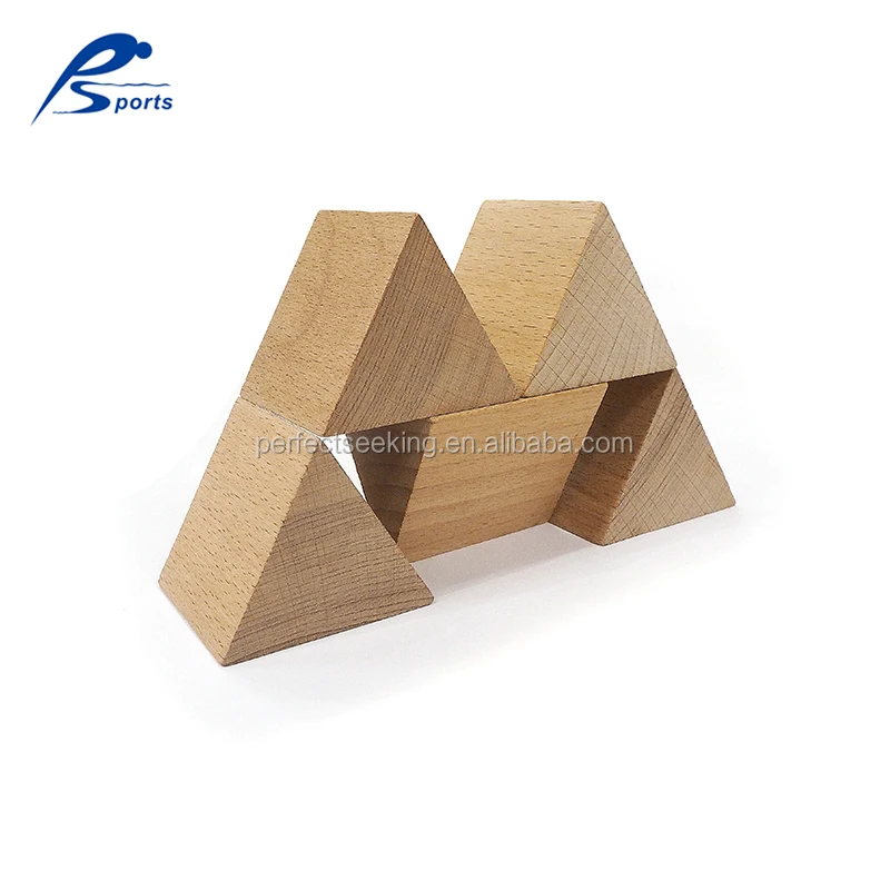 Classic Wooden Pattern Blocks Equilateral Triangle Wood Pieces Buy