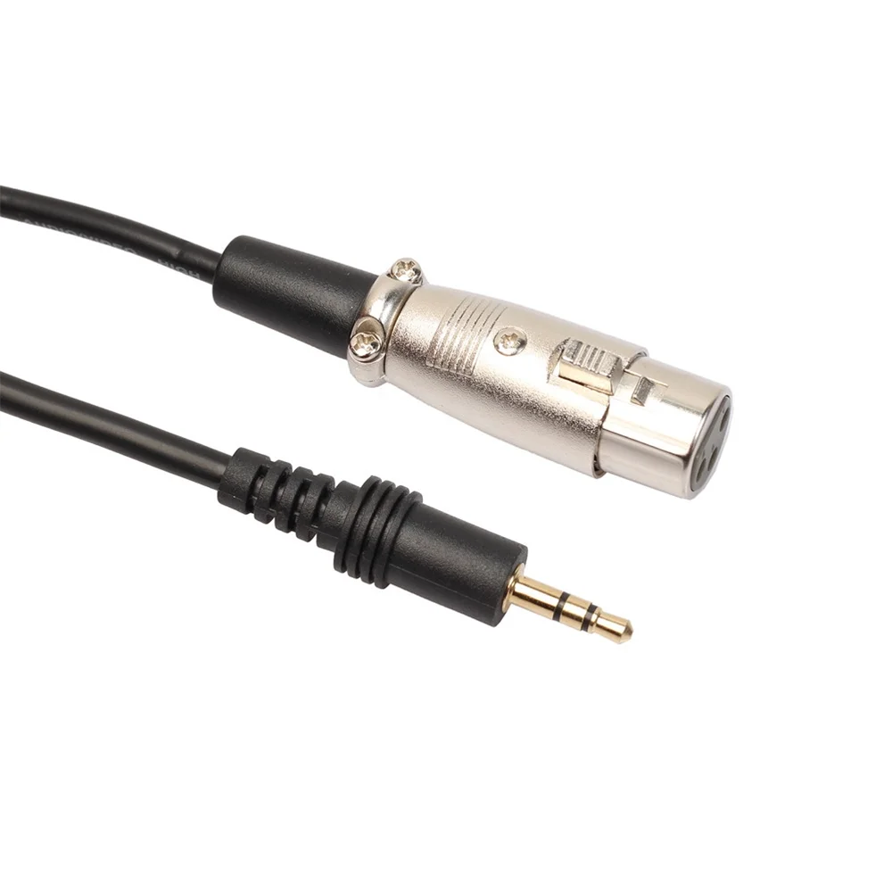 

High quality 3 Pin XLR male to 3.5mm trs cable female,Microphone cable