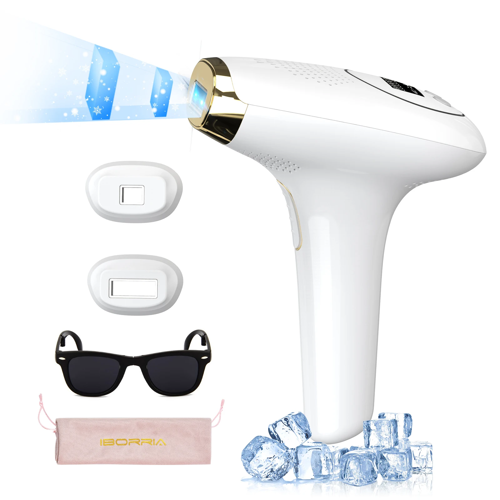 

IPL Laser Hair Removal Home Use IPL Facial Hair Removal For Women