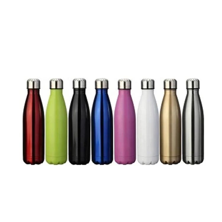 

2020 double wall Cola bottle stainless steel Vacuum flask, customized printing, Any color