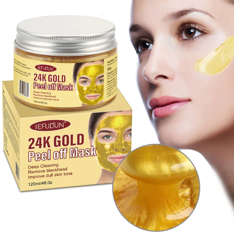 

High Quality Level Golden Hydrating Moisturizing Butter Peeling Off Face Mask