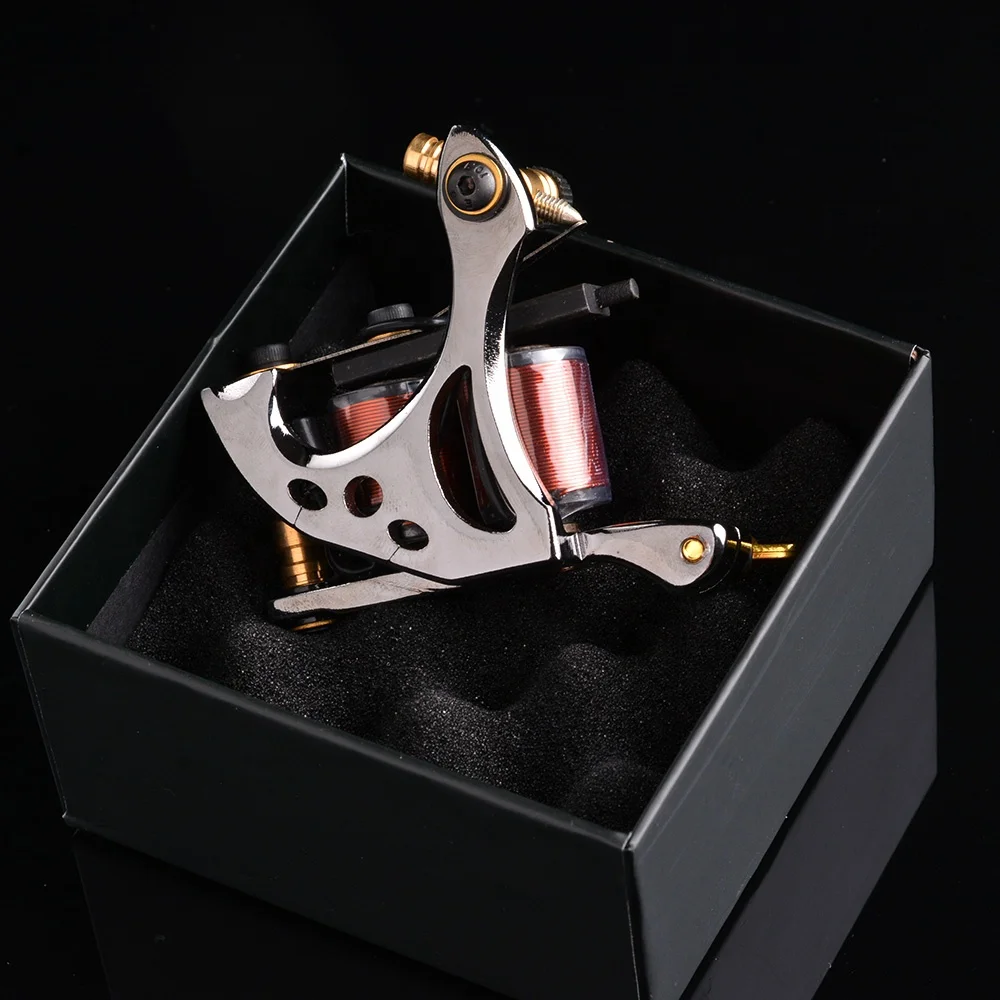 
Hand Made Top Quality Iron Professional Tattoo Long neelde coil machine Liner shading 