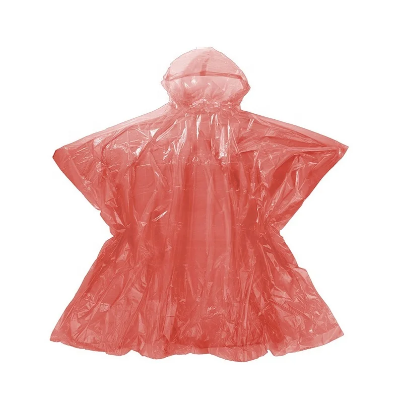 Environment-friendly custom size practical portable disposable motorcycles PLA raincoats for adults