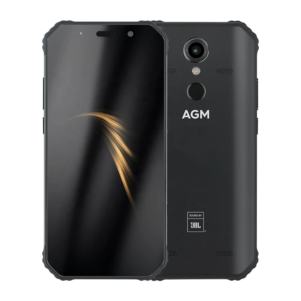 

Online Shopping 2019 AGM A9 Rugged Phone 4GB+32GB Cell Phone 5.99 inch Android 8.1 Telephone Smartphone Black Mobile Phones