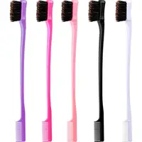 

Double Head Edge Control Hair Brush And Eyebrow Edge Brush