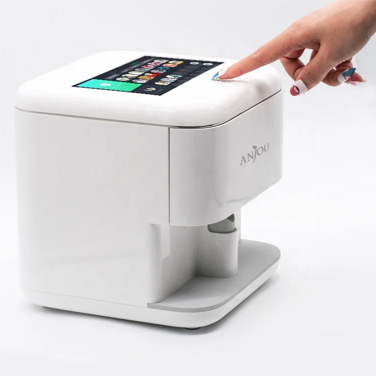 

ANJOU salon nail printer beauty AI Intelligent nail art printer machine