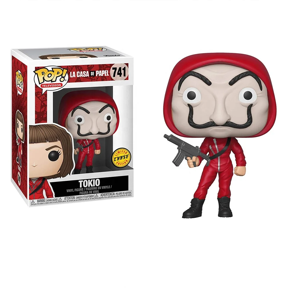 la casa de papel pop figures