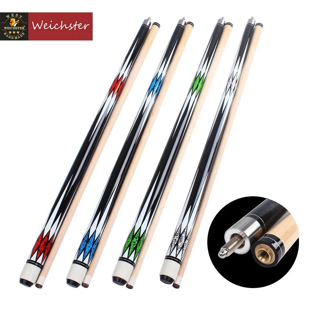 

Weichster 1/2 Billiard Cue Carom Billiard Pool Cue Stick Steel joint