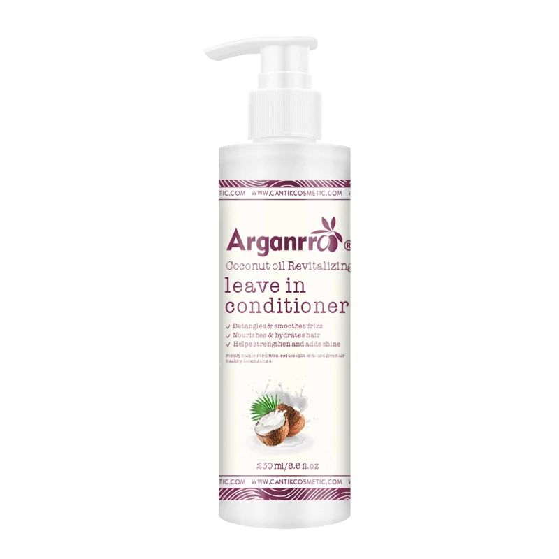 

Arganrro stock items ship out within 48 hours Coconut Leave In Hair Conditioner Moisturizing Smoothing