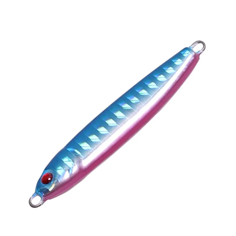 

high quality Slow colorful Fishing Lures Jigs Bait Metal Jig Fishing Lures Lead fish Jigs, 4colors
