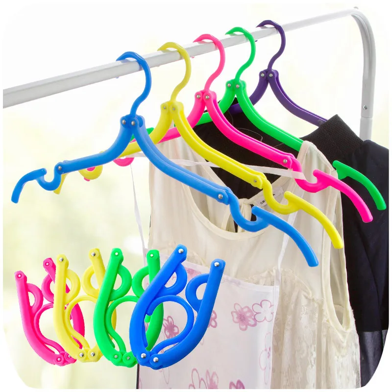Travel Hangers Portable Folding Clothes Hangers Travel Accessories