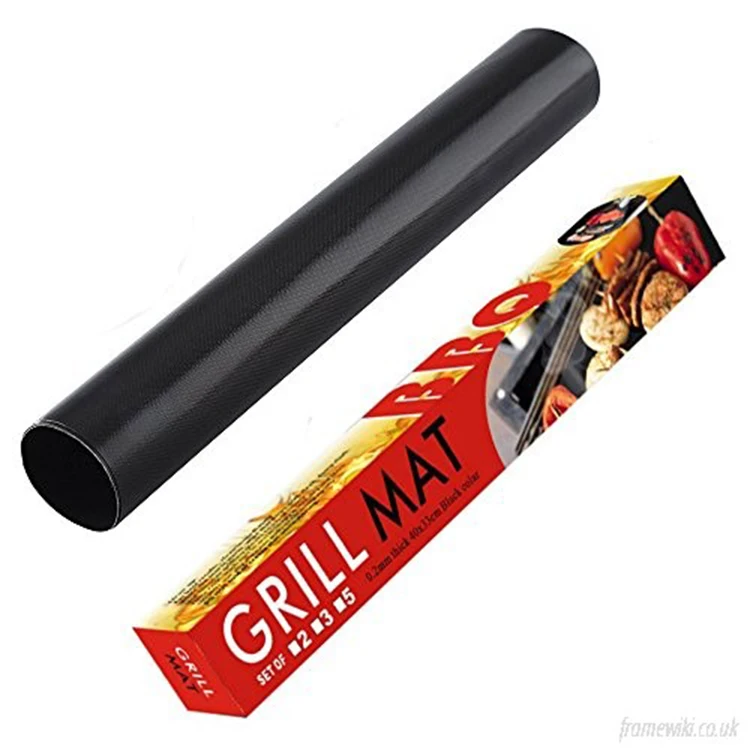 

Magic Heavy Duty Non-Stick Reusable Grilling Baking Cooking Mats, Black,brown,white