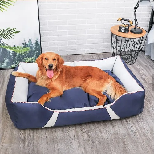 

New arrival top quality cheap waterproof x xl large dog beds, Blue