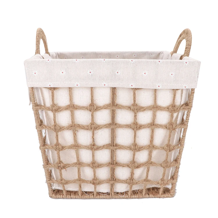 New Picnic Wicker Baskets With Wheels For Kids Children Wire Storage Basket Baby Home Rattan