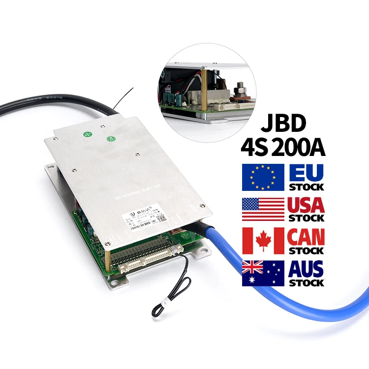 

JBD Smart BMS Peak 600A Automatic support 7-20S 300A With relay Built-In bluetooth NTC Lifepo4 cell battery BMS Board
