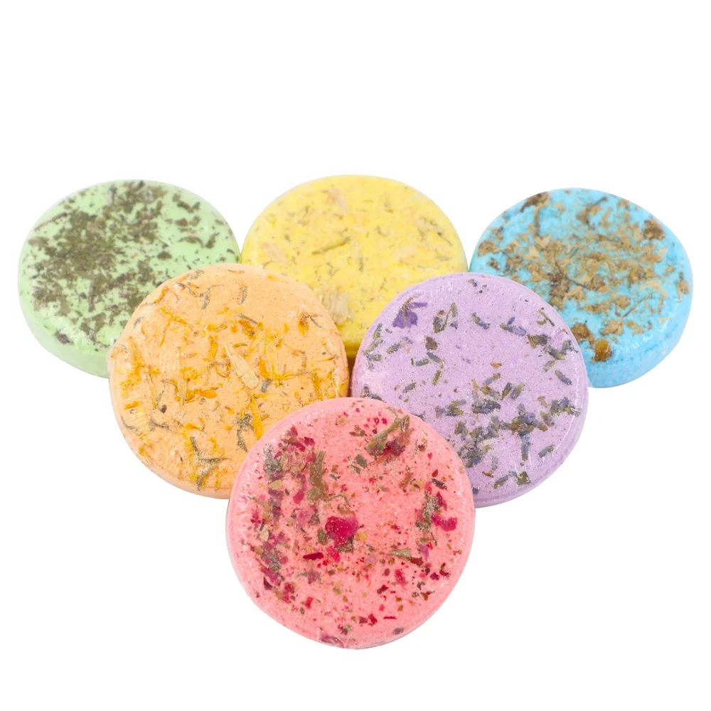 

Different Scents Aromatherapy Shower Bombs Vapor Tablets Fragrance Organic Essential Oils Natural Shower Steamer for Home Spa