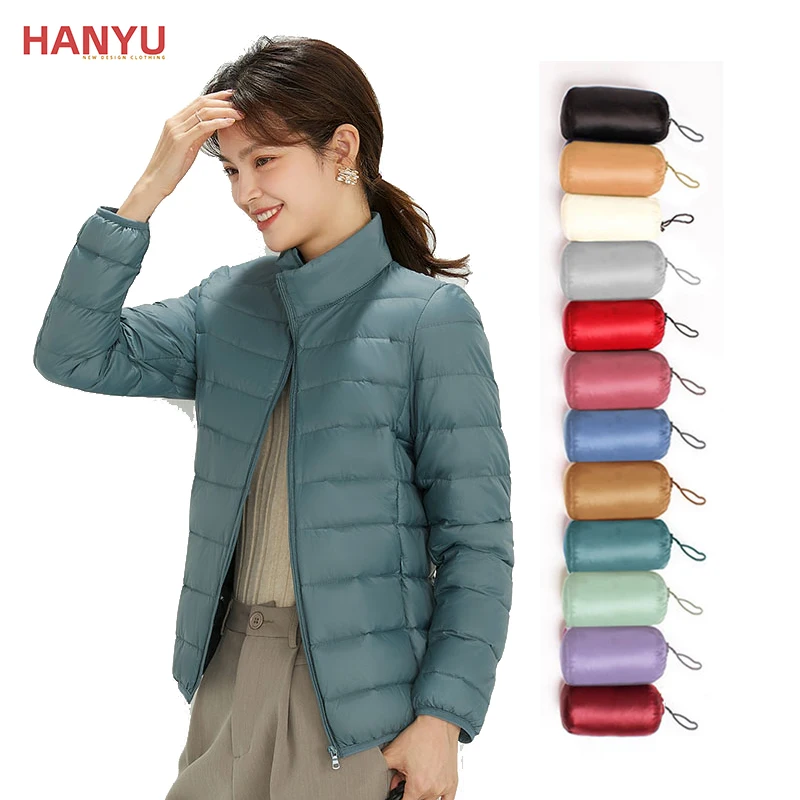 

Top Sale Guaranteed Quality Custom Vinyl Cropped Puffer down coat puffer coat Women bubble jacket Clothing doudoune, 12 color