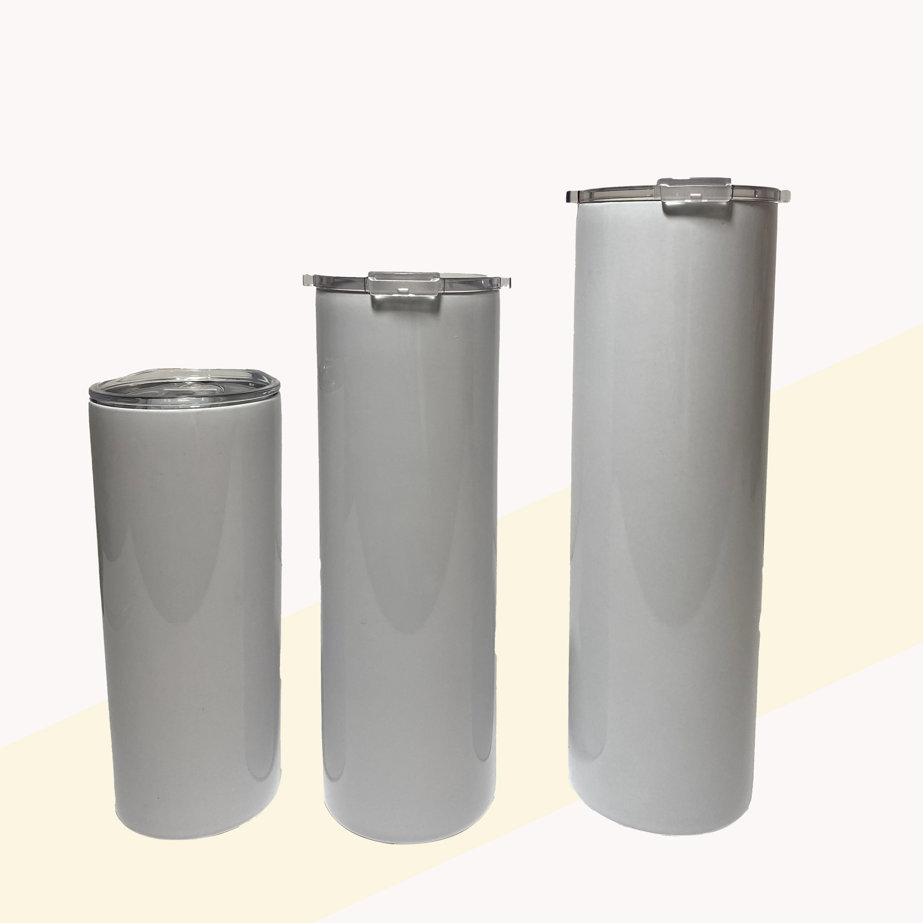 

sublimation blanks tumbler 15oz 20oz 30oz straight sublimation tumbler stainless steel tumbler for customized with plastic straw