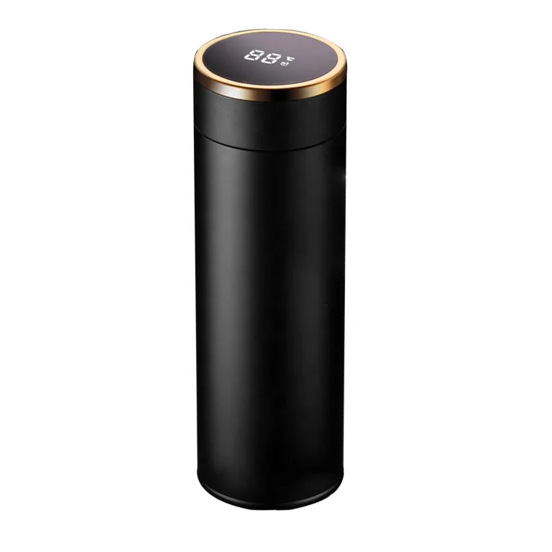 

450ml high quality smart intelligent LED temperature display stainless steel business vacuum flask with lid