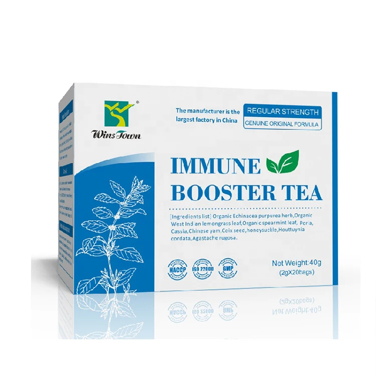 

Immune booster tea herbal organic wholesale Custom powerful No effect healthy enhancement immunity tea