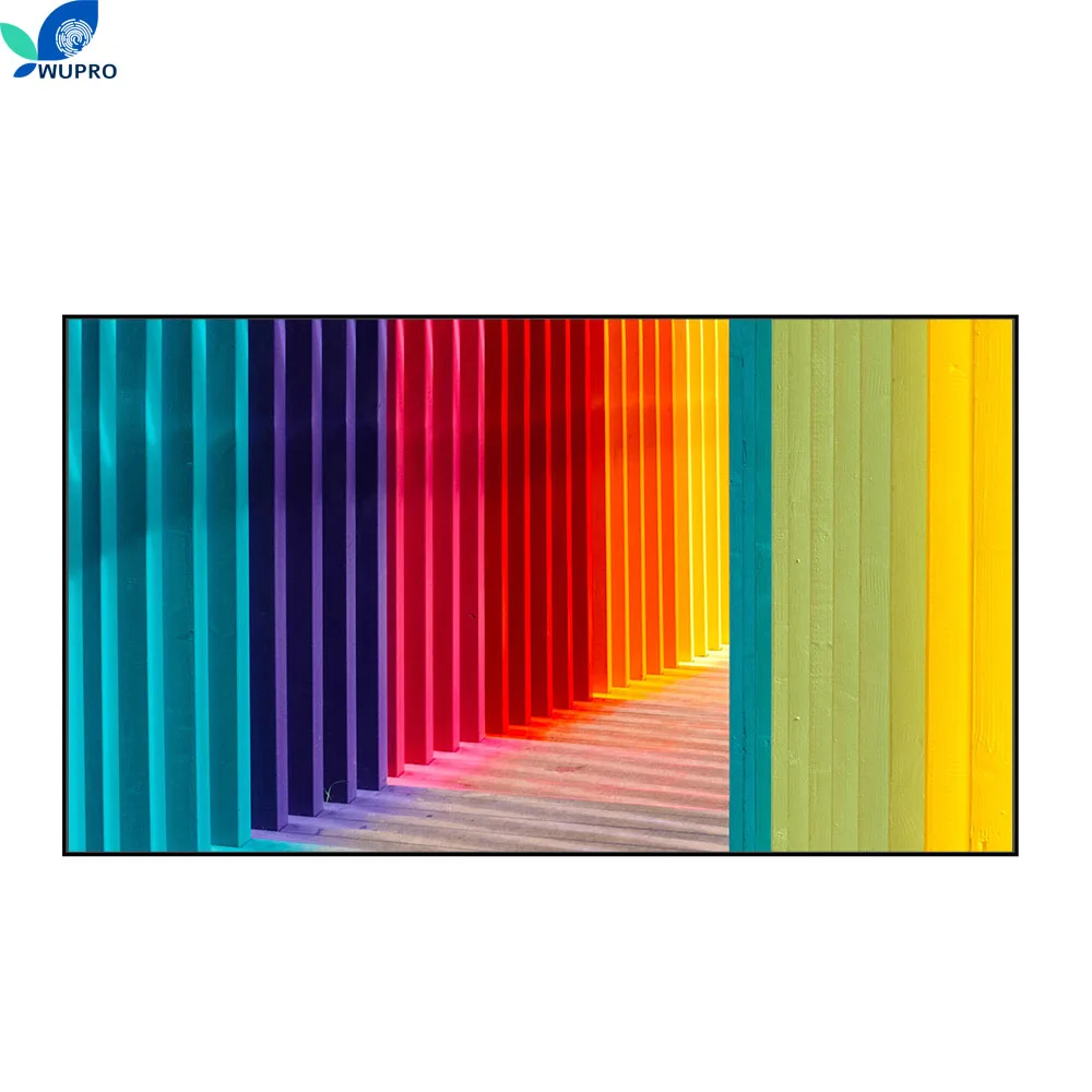 

Newest Wupro High Gain 100inch Fixed Frame Projector Screen UST ALR PET Crystal for Home Cinema Projection Screens