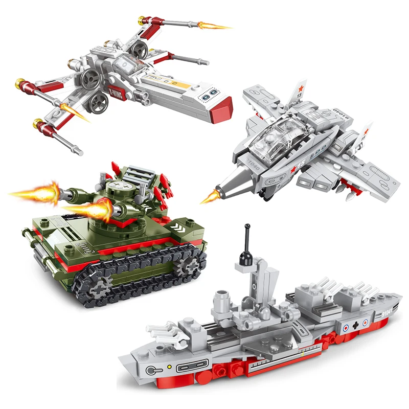 

Military Series Children Compatible Building Block Set Educational Assemble Collect Enlightenment Toy Gift 1530 1531 1532 1533